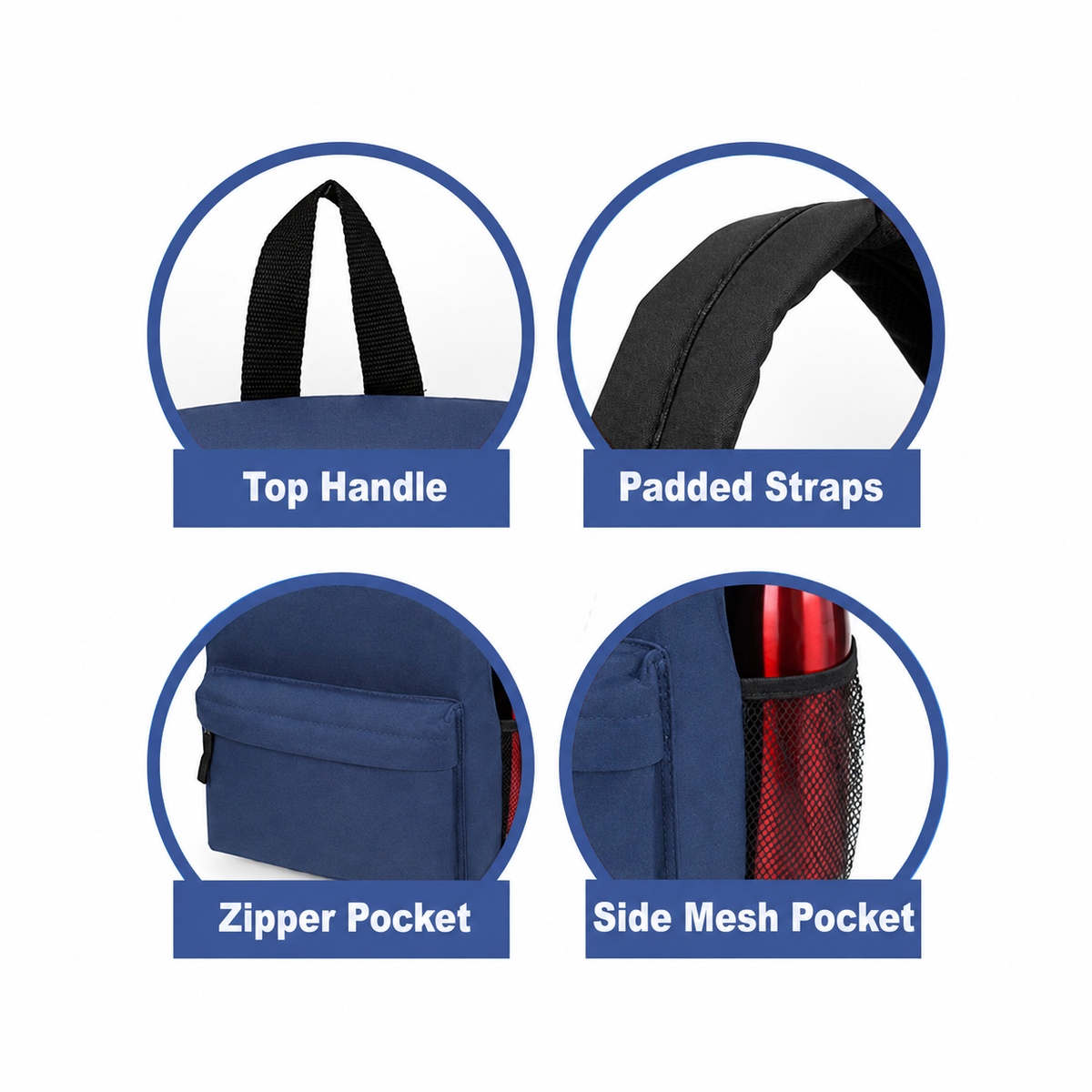 17" Padded Laptop Backpack