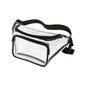 Color-Trim Clear Vinyl Waist Pack