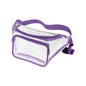 Color-Trim Clear Vinyl Waist Pack