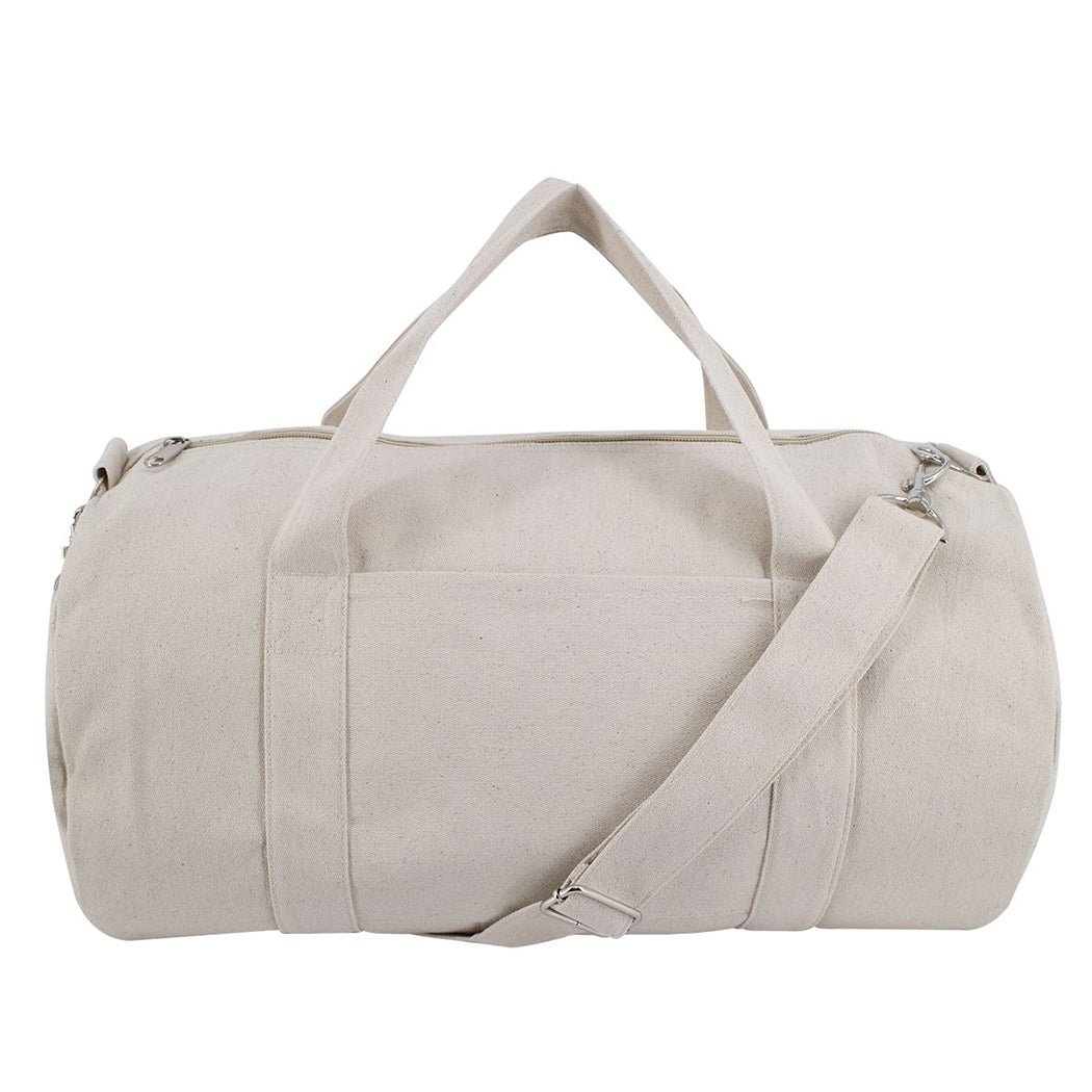 Cotton Canvas Duffel Bag
