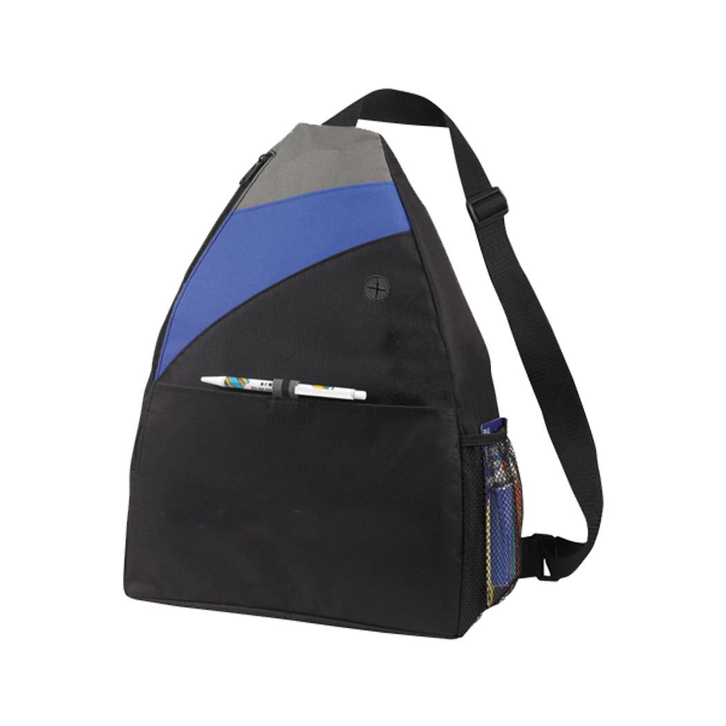 Velcro-Closure Poly Sling Backpack