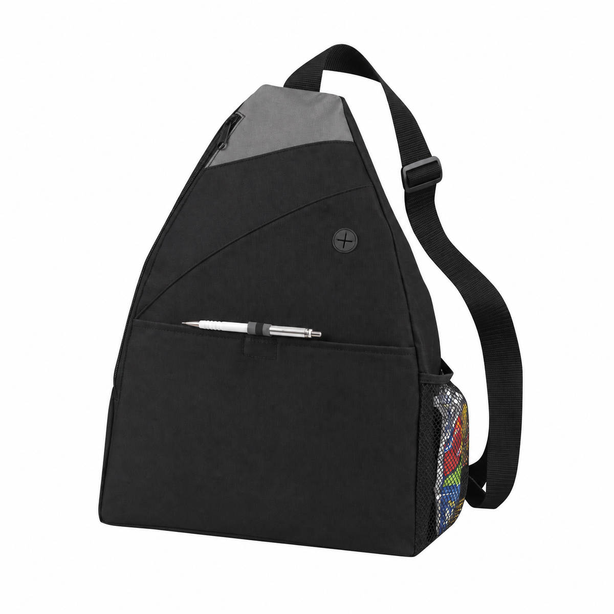 Velcro-Closure Poly Sling Backpack