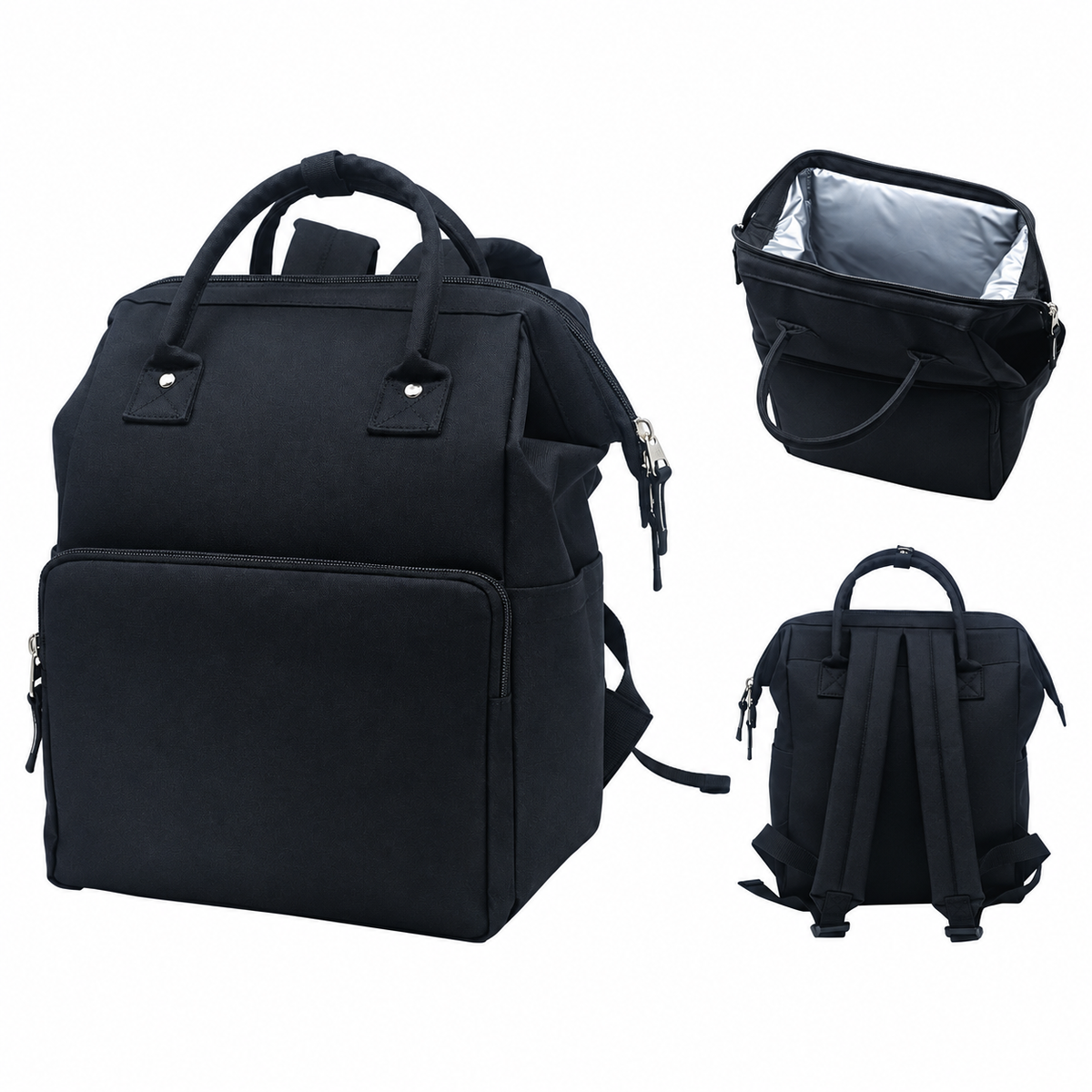 Wide-Mouth 600D Cooler Backpack