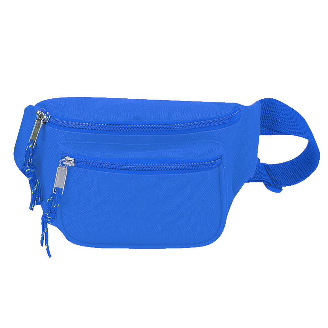Triple-Zipper Waist Pack