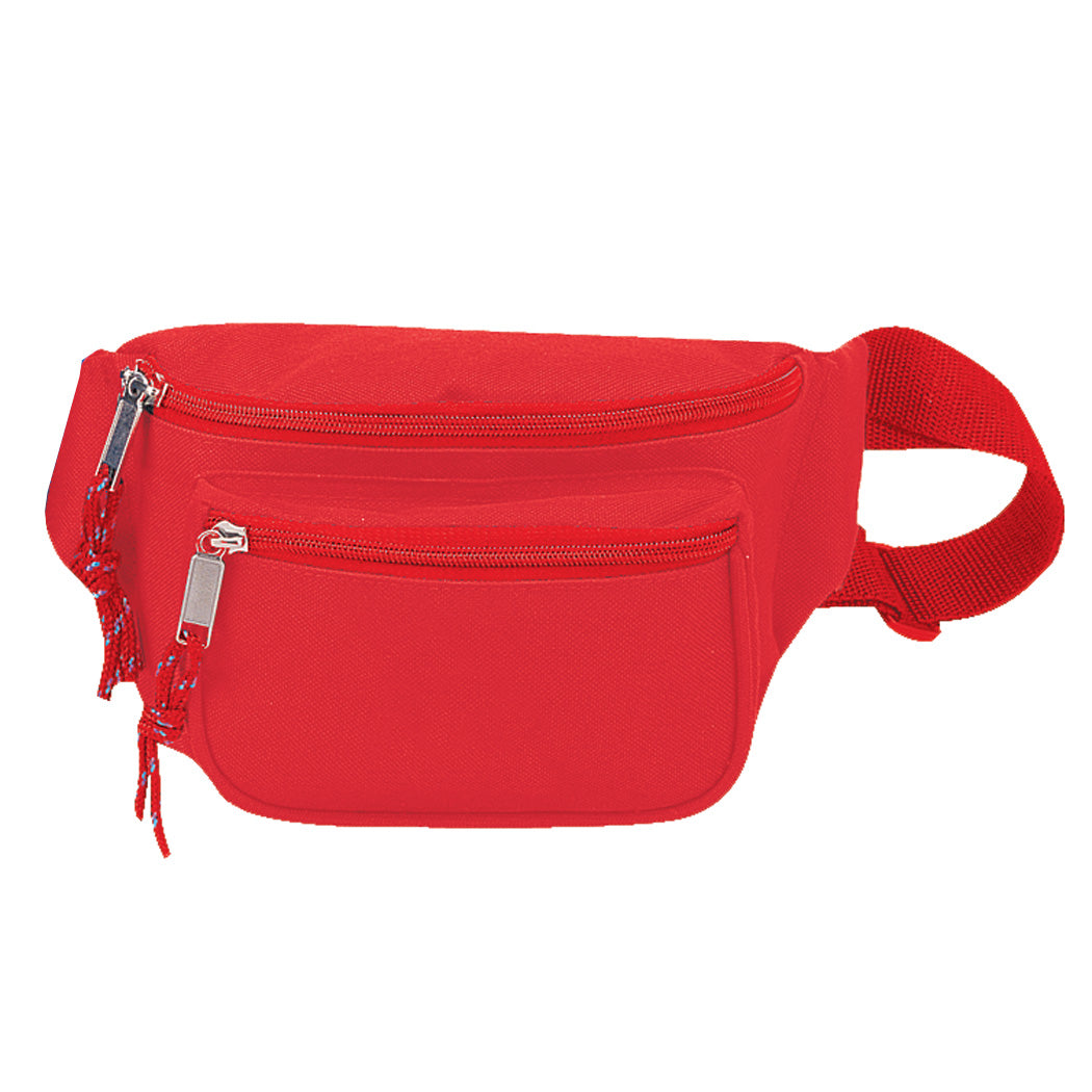 Triple-Zipper Waist Pack
