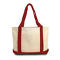 Cotton Canvas Gusseted Tote Bag