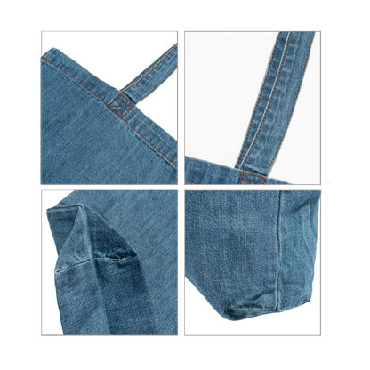 Denim Cotton Tote Bag