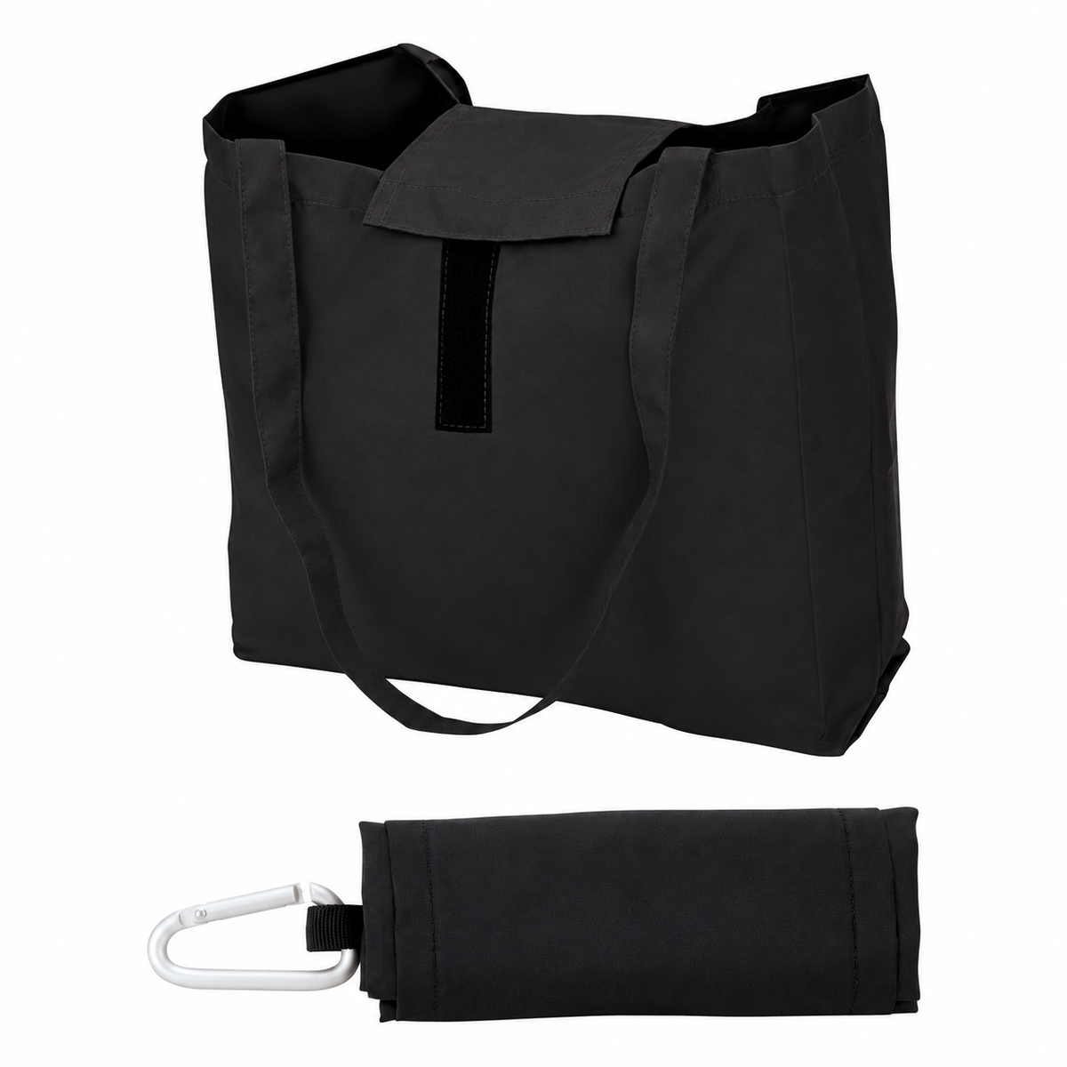 Carabiner Hook Foldable Tote Bag