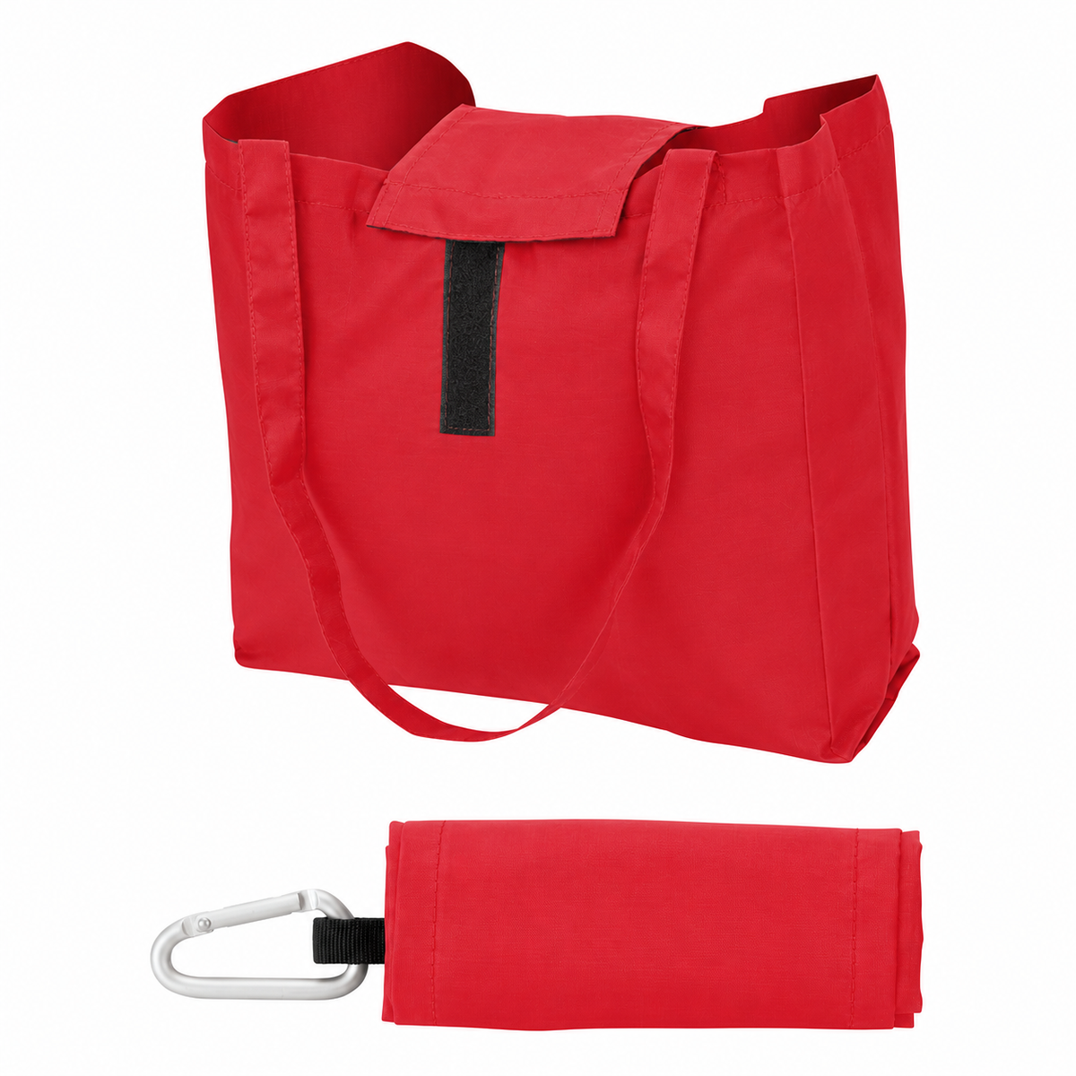 Carabiner Hook Foldable Tote Bag