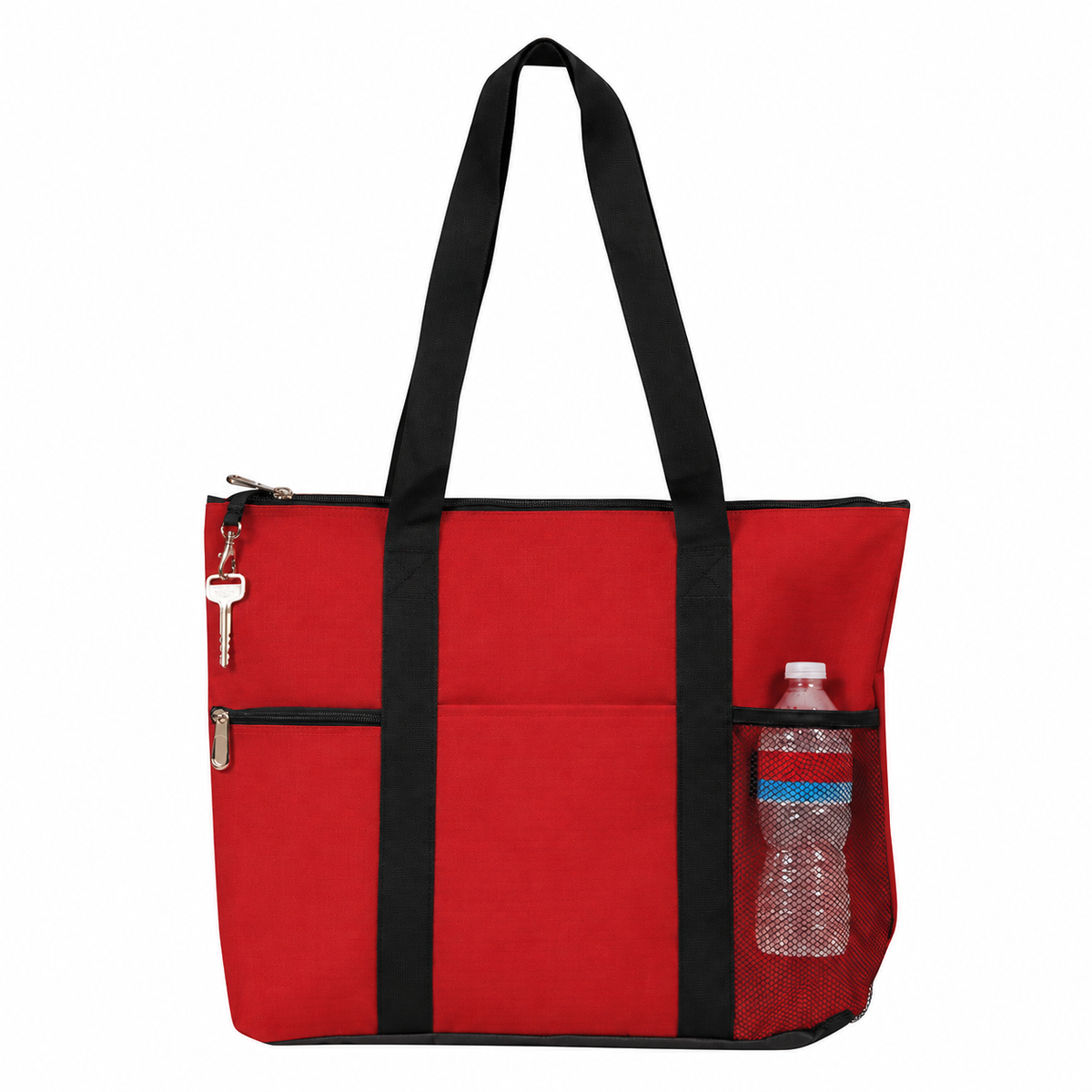 Poly Deluxe Zipper Travel Tote Bag