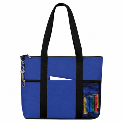 Poly Deluxe Zipper Travel Tote Bag
