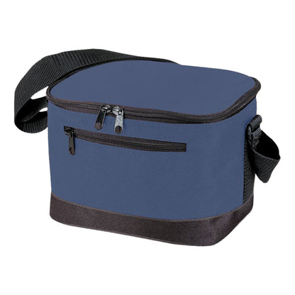 6 Pack 600D Polyester Lunch Cooler Bag