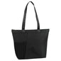 Bottle-Pocket Poly Zipper Tote Bag