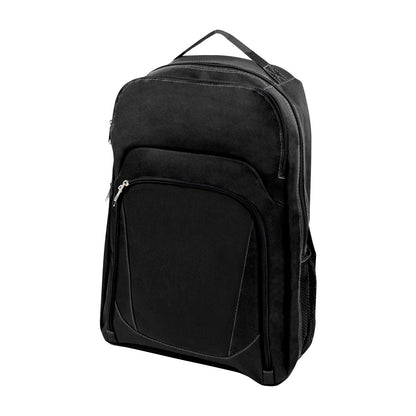 Bottle-Pocket 600D Polyester School Backpack