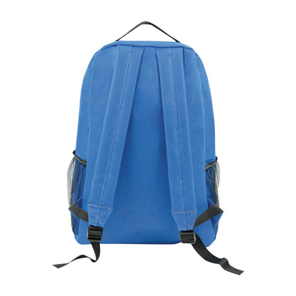 Bottle-Pocket 600D Polyester School Backpack