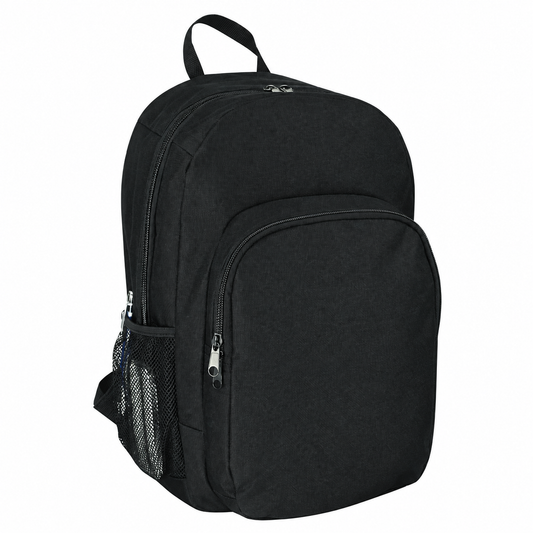 600D Backpack with Mesh Side Pockets