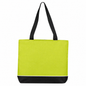 Zipper Shoulder Tote Bag