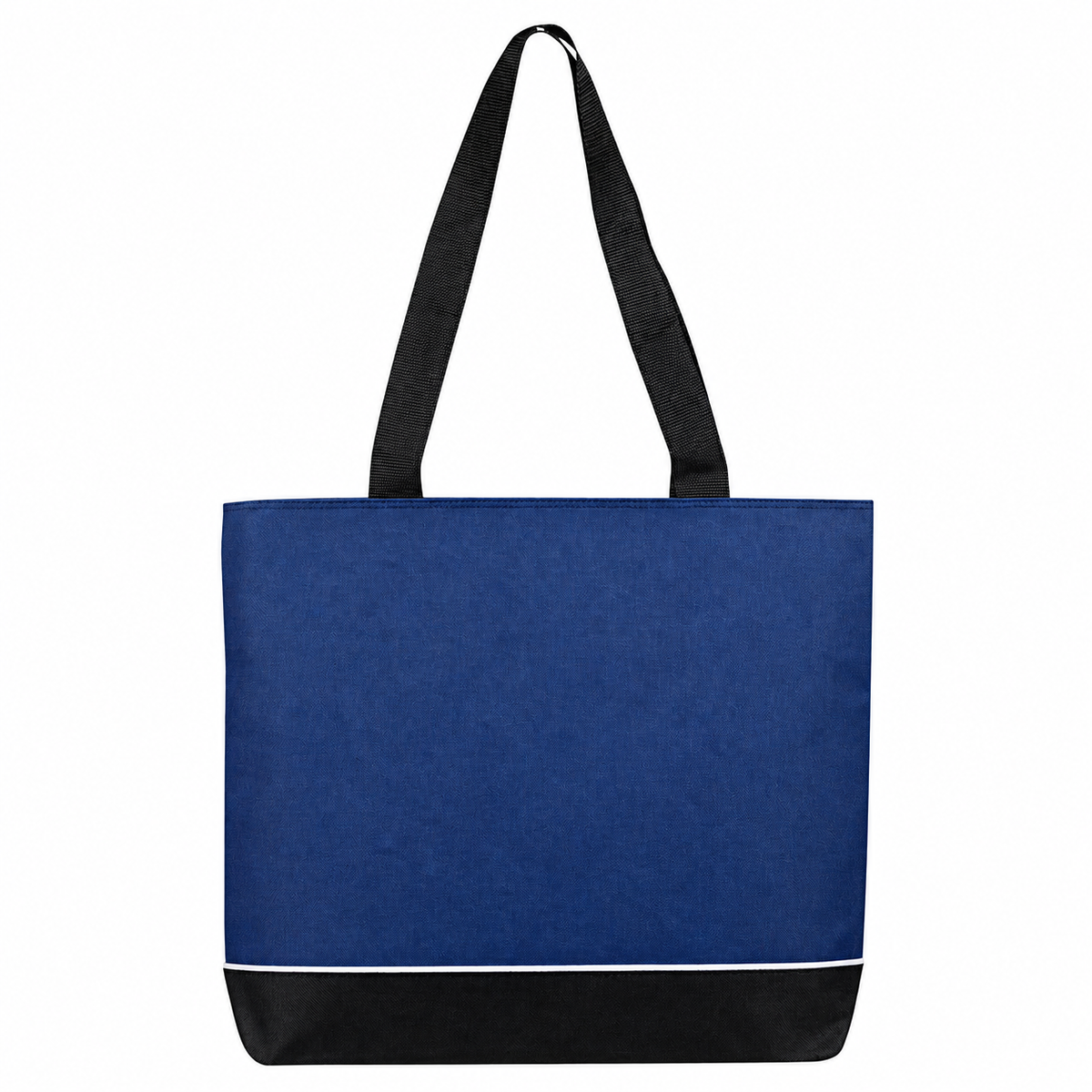 Zipper Shoulder Tote Bag