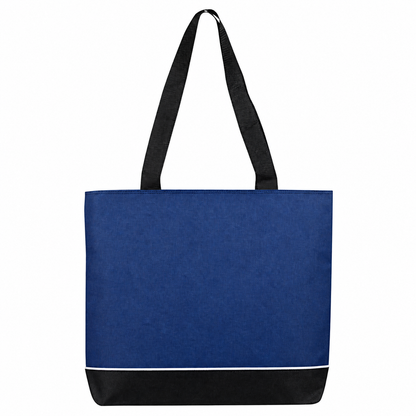 Zipper Shoulder Tote Bag