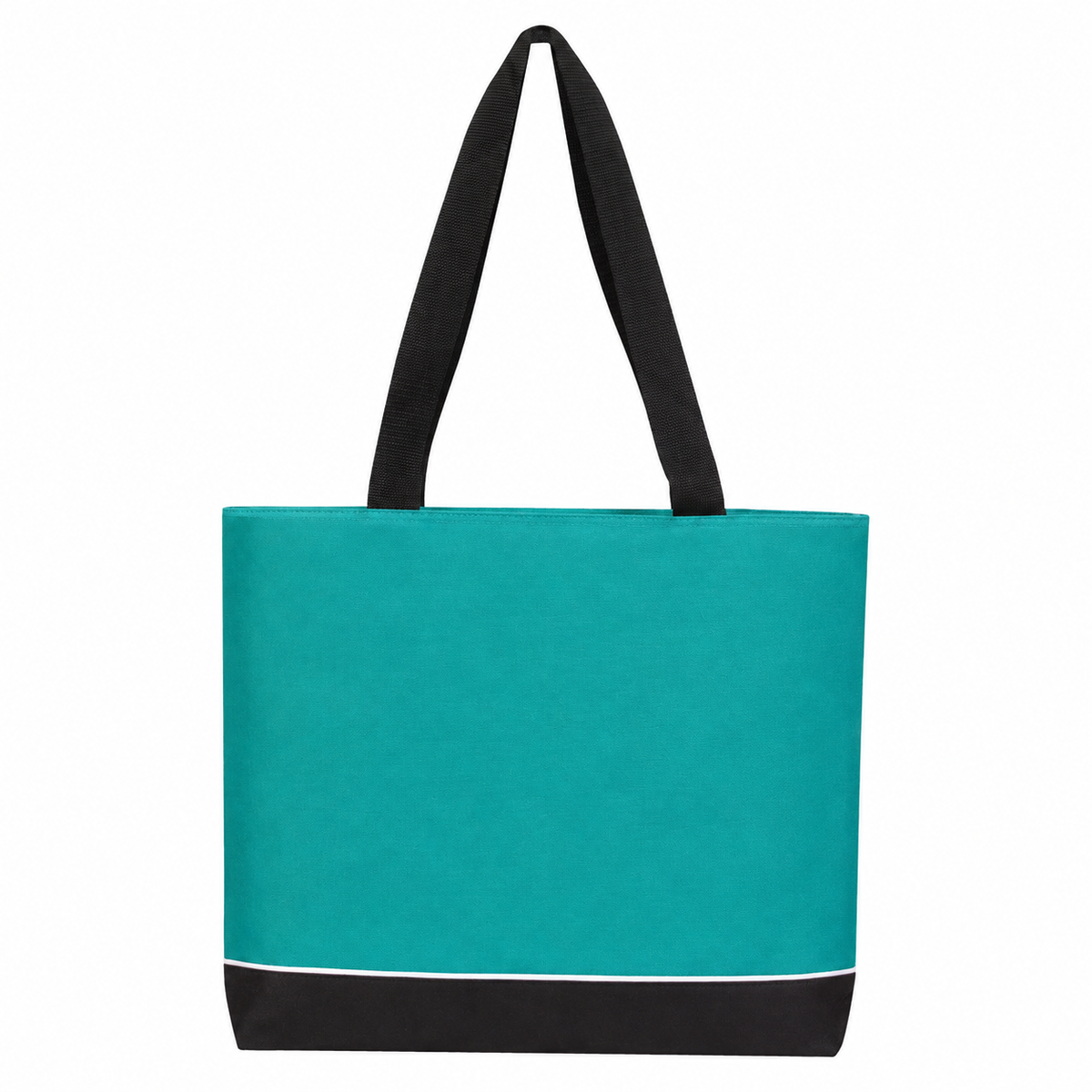 Zipper Shoulder Tote Bag
