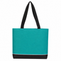 Zipper Shoulder Tote Bag