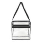 Clear PVC Messenger Tote Bag