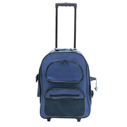 600D Rolling Backpack with Retractable Handle