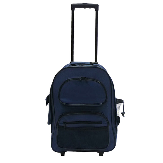600D Rolling Backpack with Retractable Handle