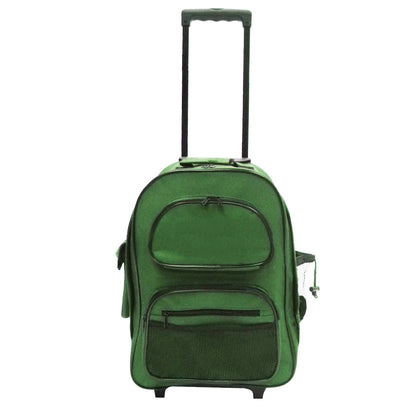 600D Rolling Backpack with Retractable Handle