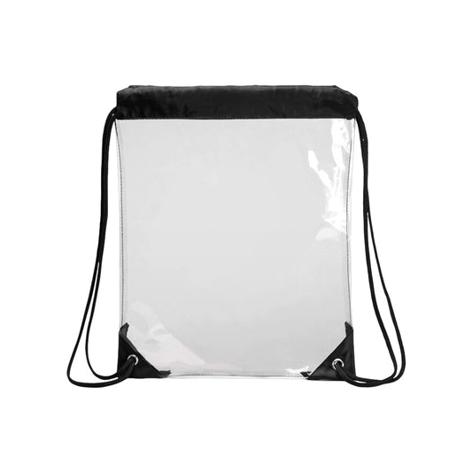 Clear Vinyl Drawstring Bag