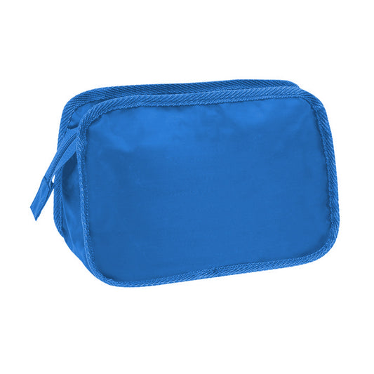 Clear-Window Travel Makeup Bag