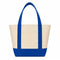 Natural with Royal Blue