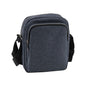 Vertical Triple Zipper Sling Bag
