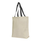 Cotton Canvas Tote Bag with Reinforced Handles