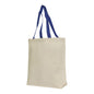 Cotton Canvas Tote Bag with Reinforced Handles