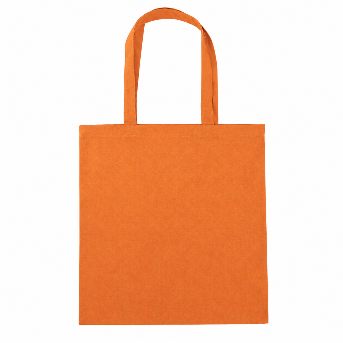 Cotton Canvas Tote Bag with Long Handles