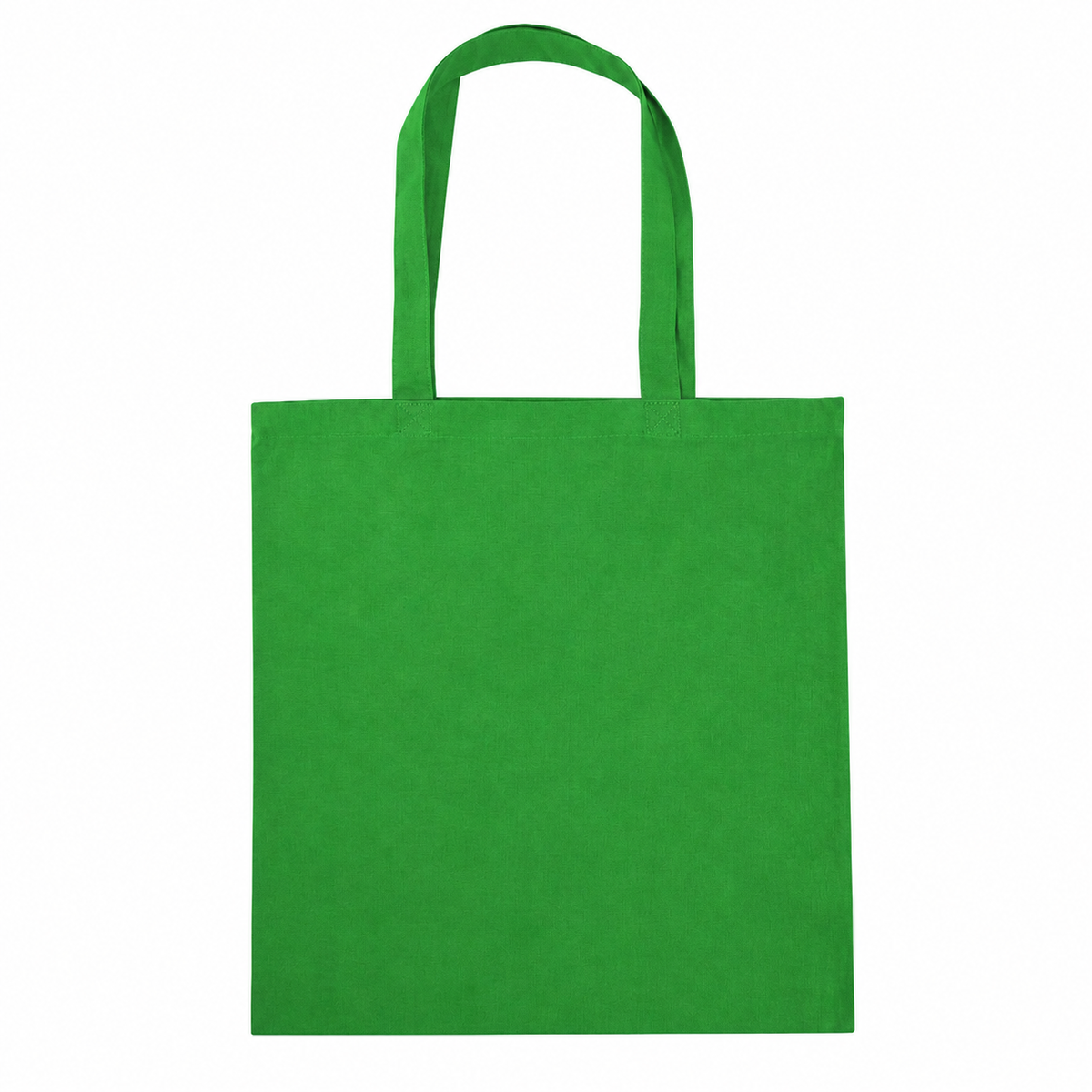 Cotton Canvas Tote Bag with Long Handles