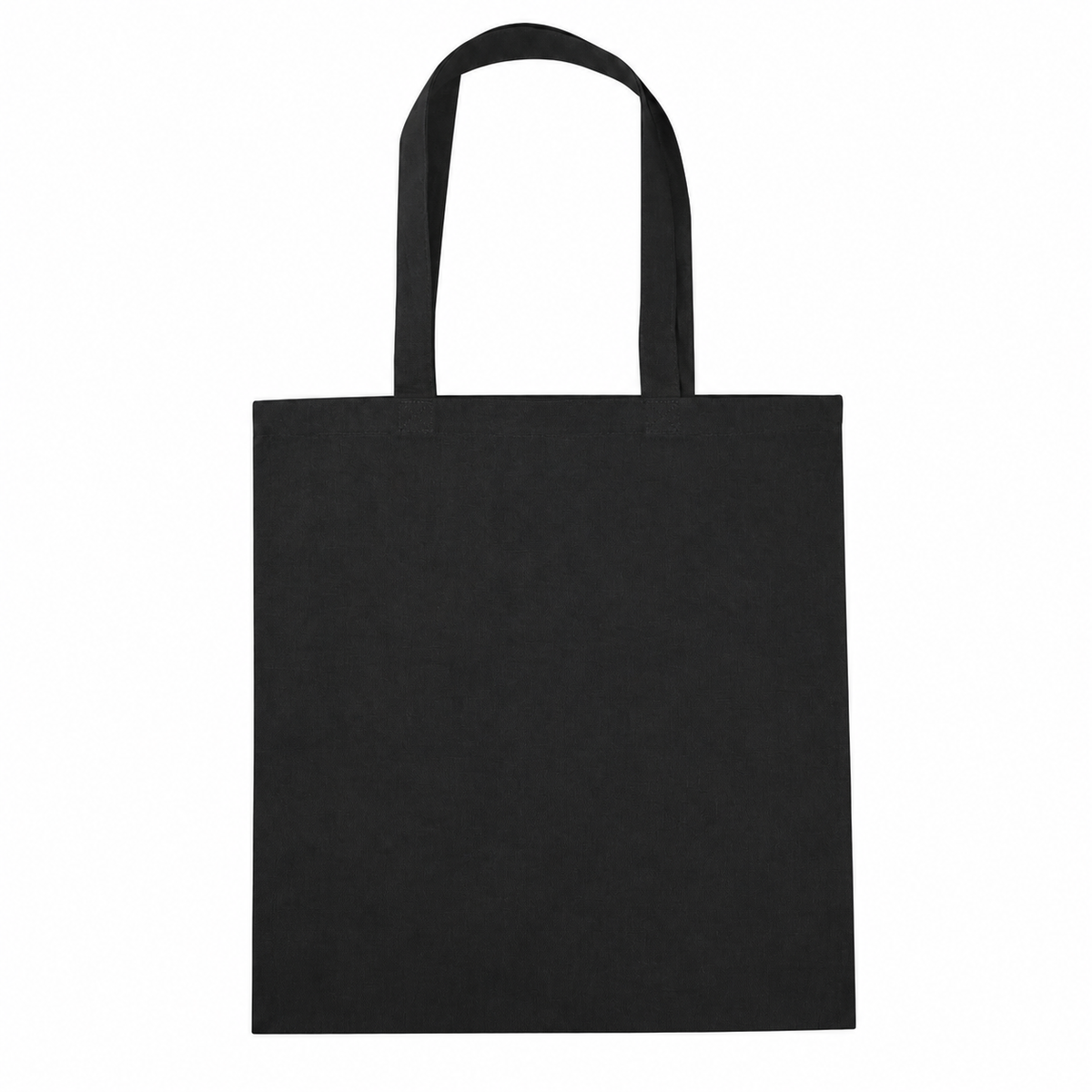 Cotton Canvas Tote Bag with Long Handles