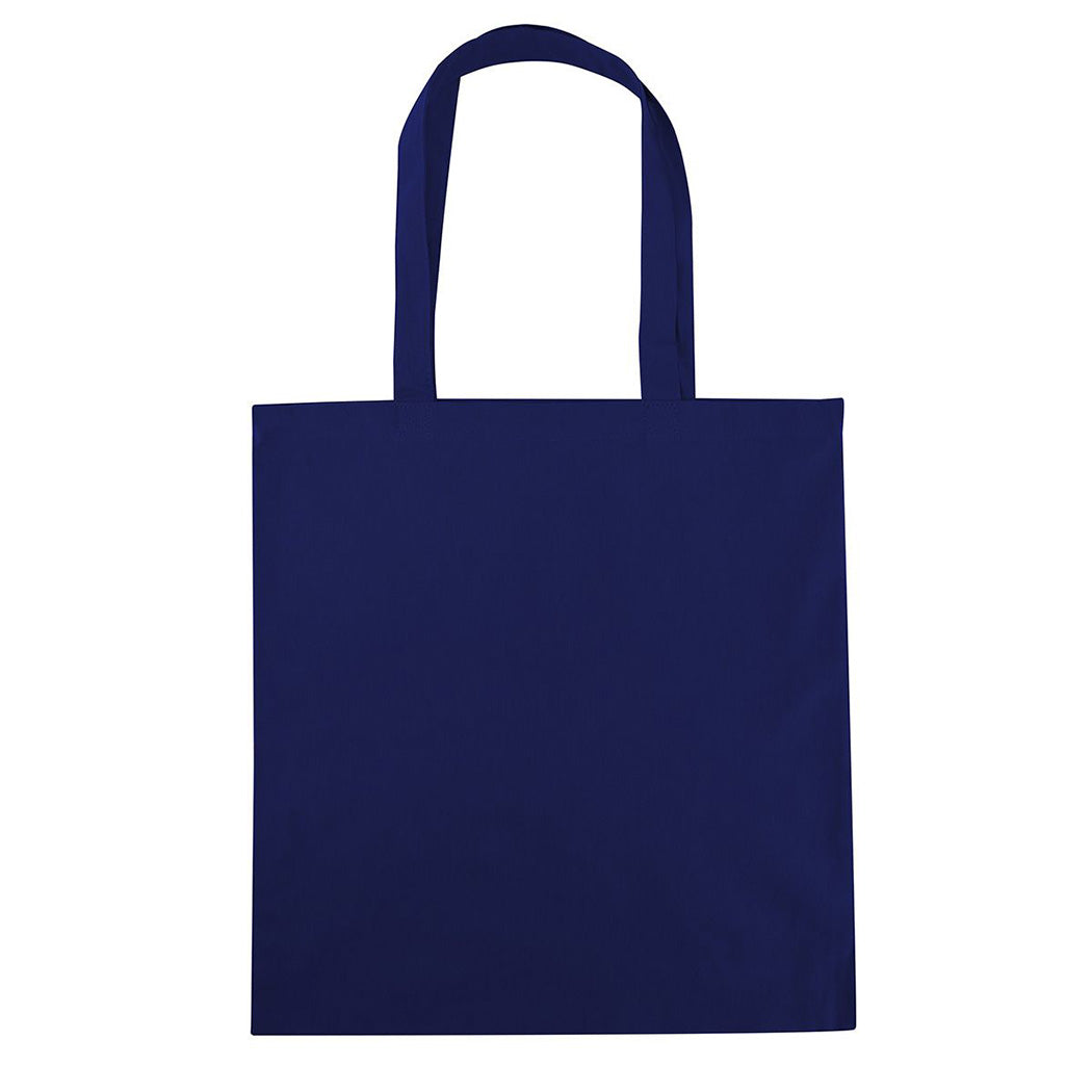 Cotton Canvas Tote Bag with Long Handles