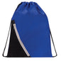 Poly Zipper Pocket Drawstring Bag