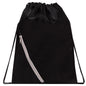 Poly Zipper Pocket Drawstring Bag