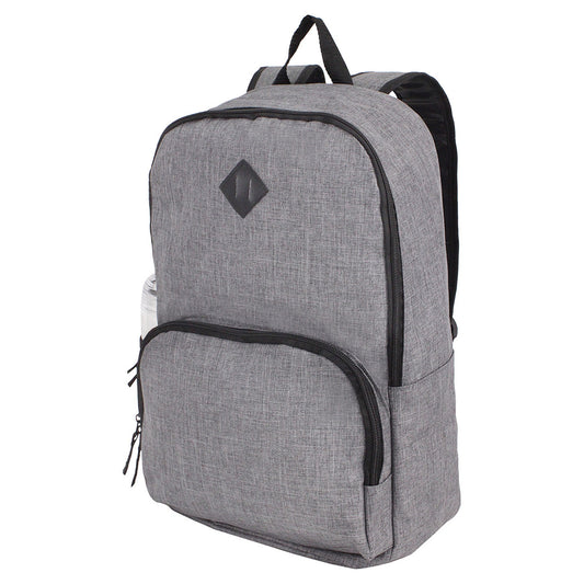 17-Inch Heather Gray Laptop Backpack