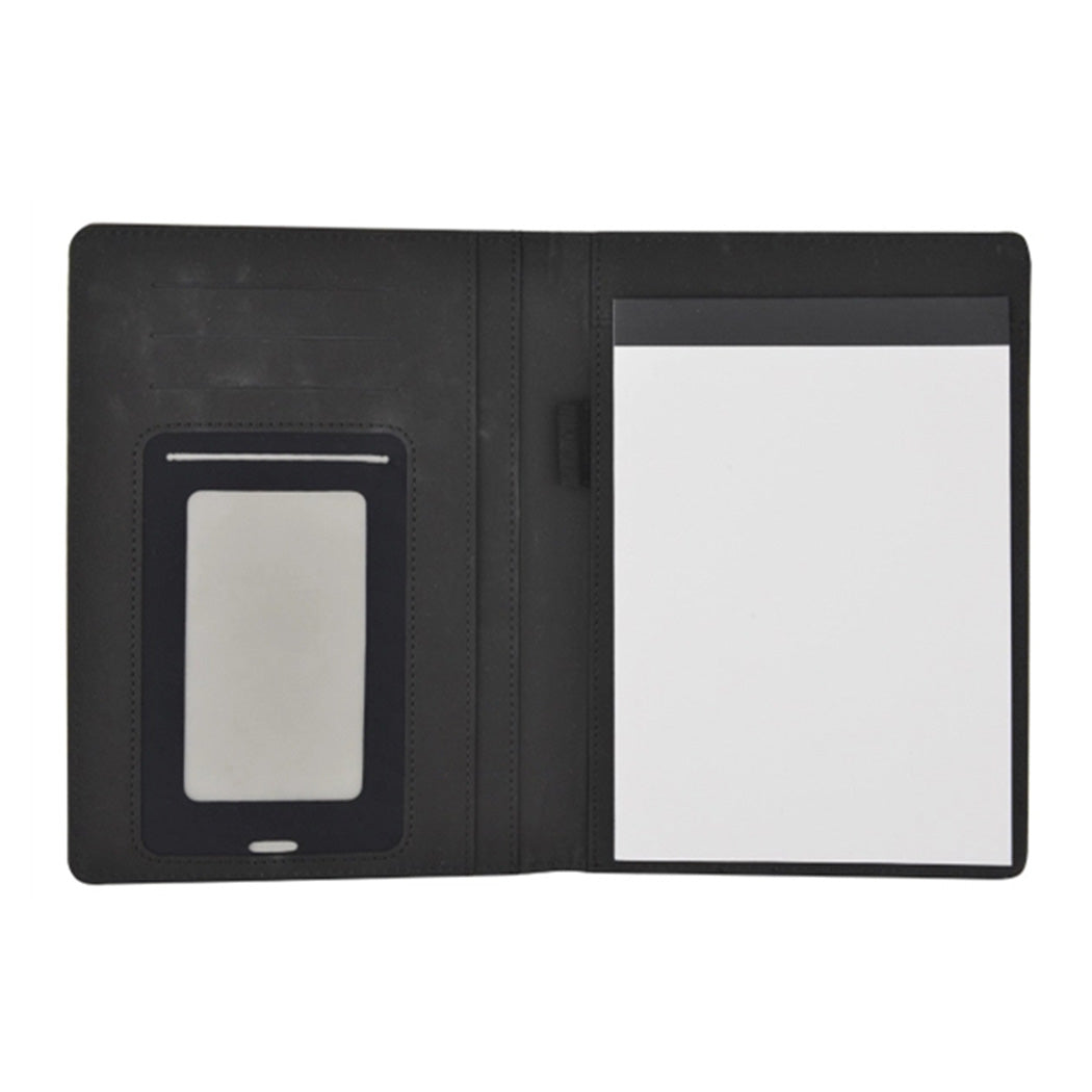 A5 Padfolio with Touchscreen Phone Sleeve