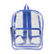 Clear/Royal Blue