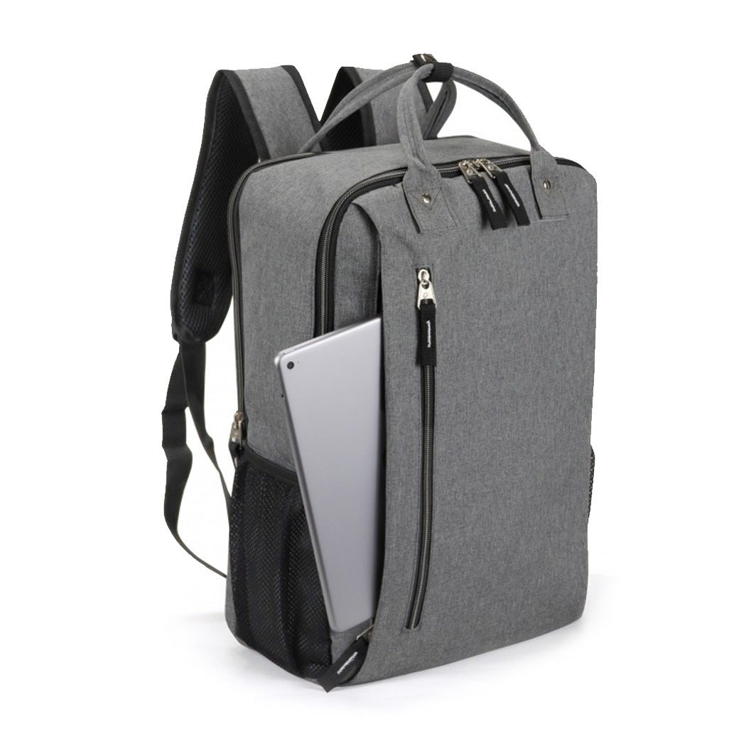 Heathered Laptop Backpack
