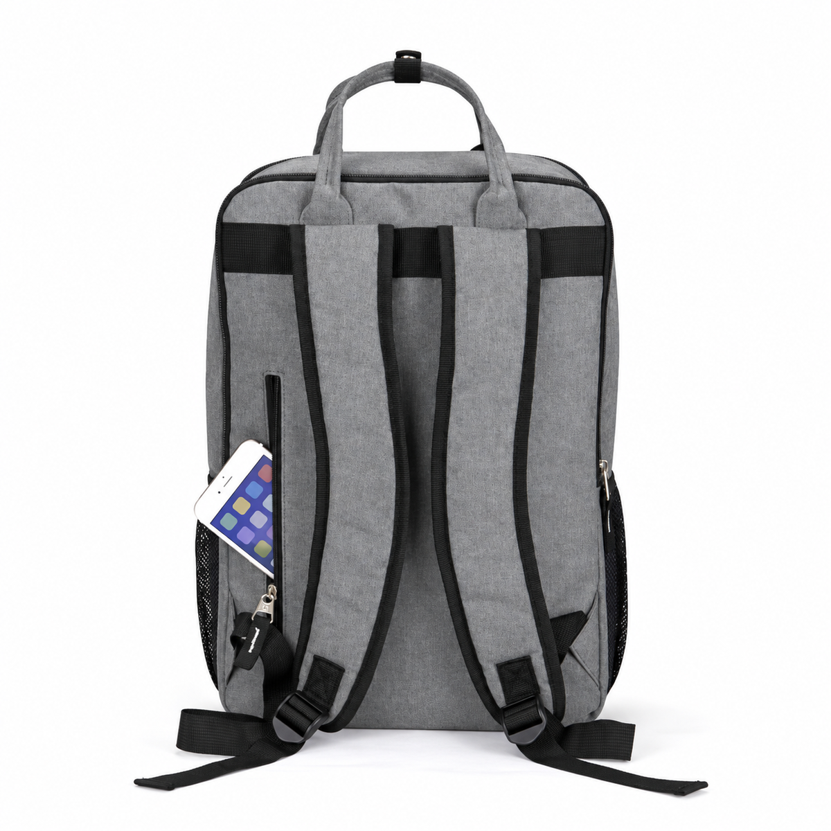 Heathered Laptop Backpack