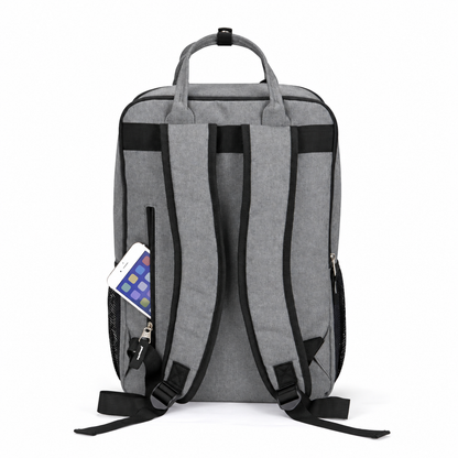 Heathered Laptop Backpack