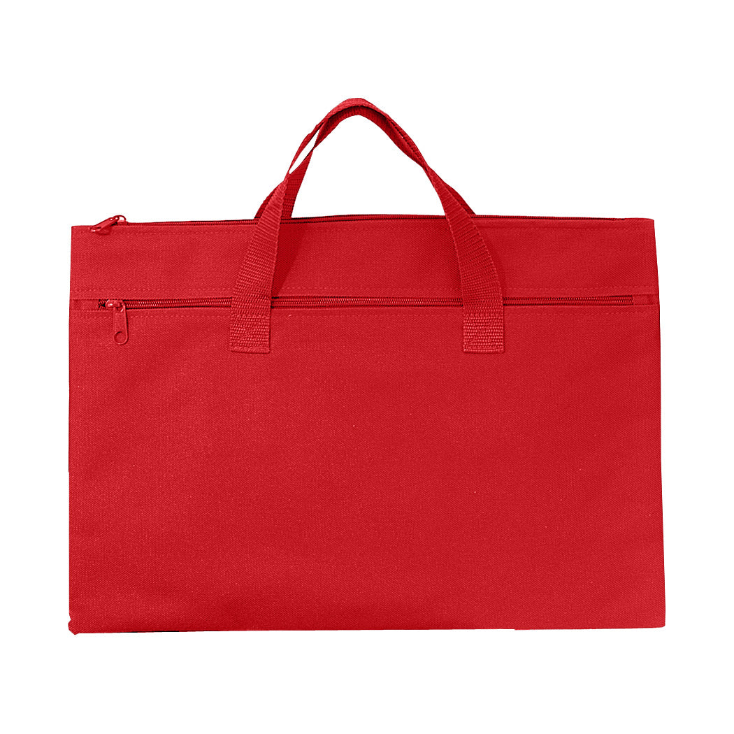 Blue 600D Polyester Document Bag