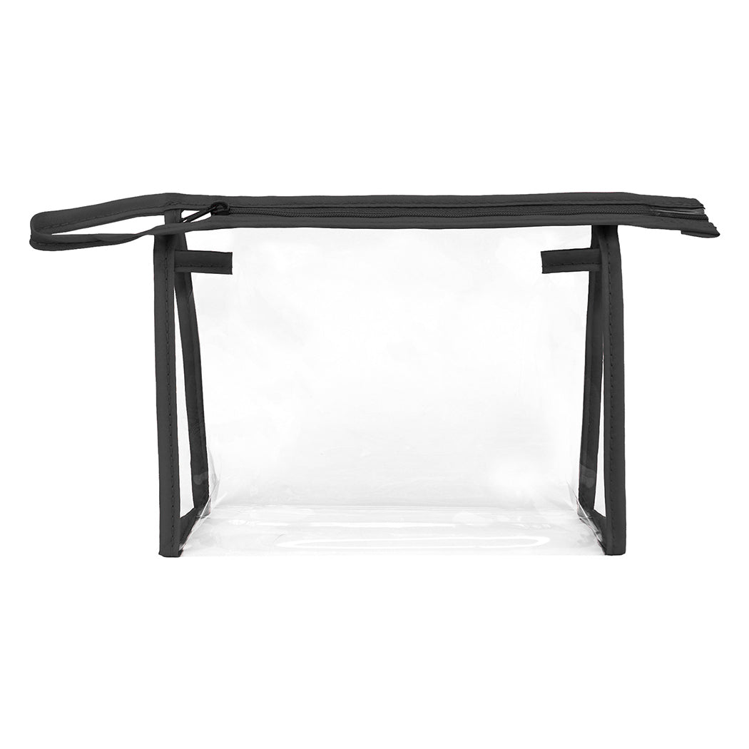 Clear Cosmetic Zippered Bag