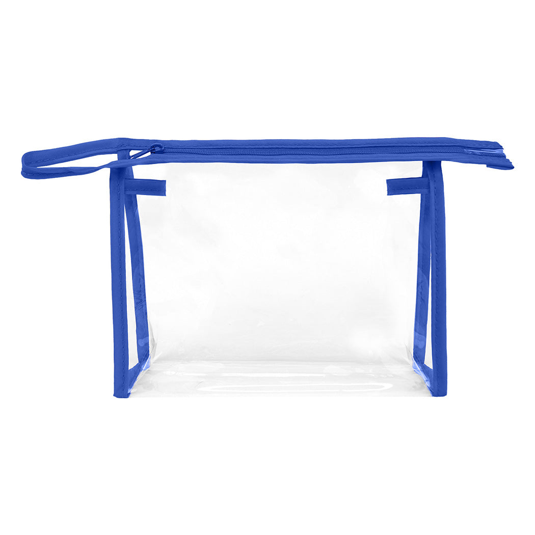 Clear Cosmetic Zippered Bag
